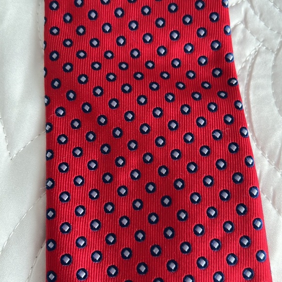Chaps red/navy tie - Picture 3 of 3
